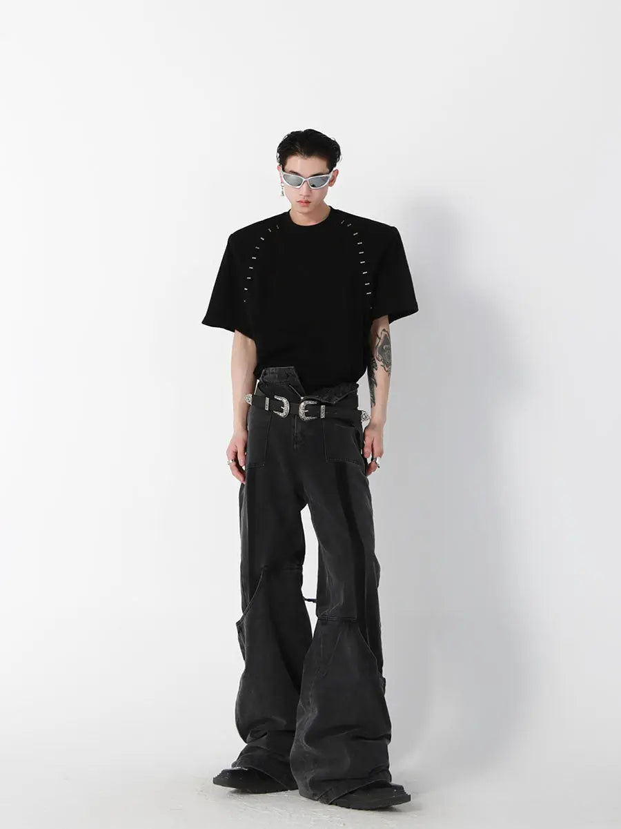 High Shoulder Fashion Shirt ArtsKoreanMan