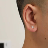 925 Silver Stud Earrings ArtsKoreanMan