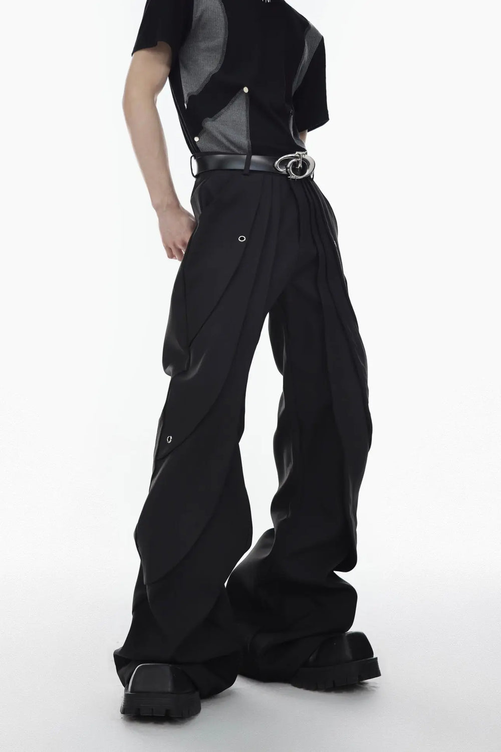 【23s Apr.】Pleated High Waist Trousers ArtsKoreanMan