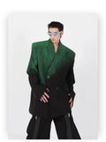 Black-green Gradient Jacket ArtsKoreanMan