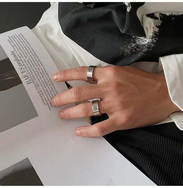 Alphabet 'S' Ring ArtsKoreanMan