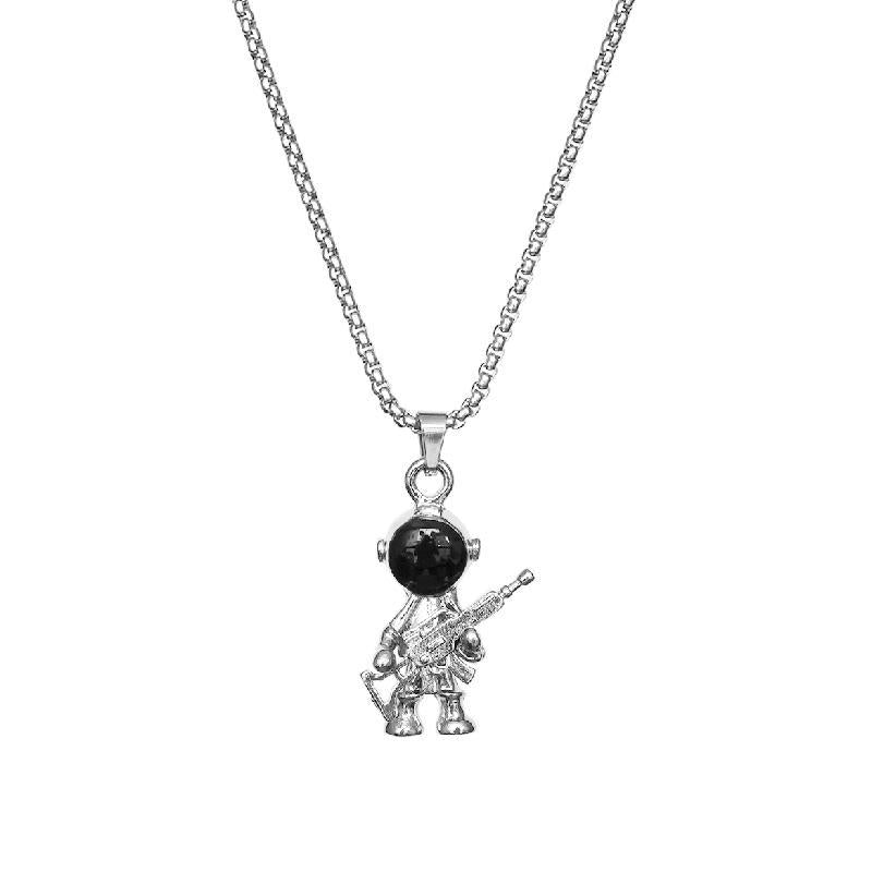 Astronaut Pendant Necklace