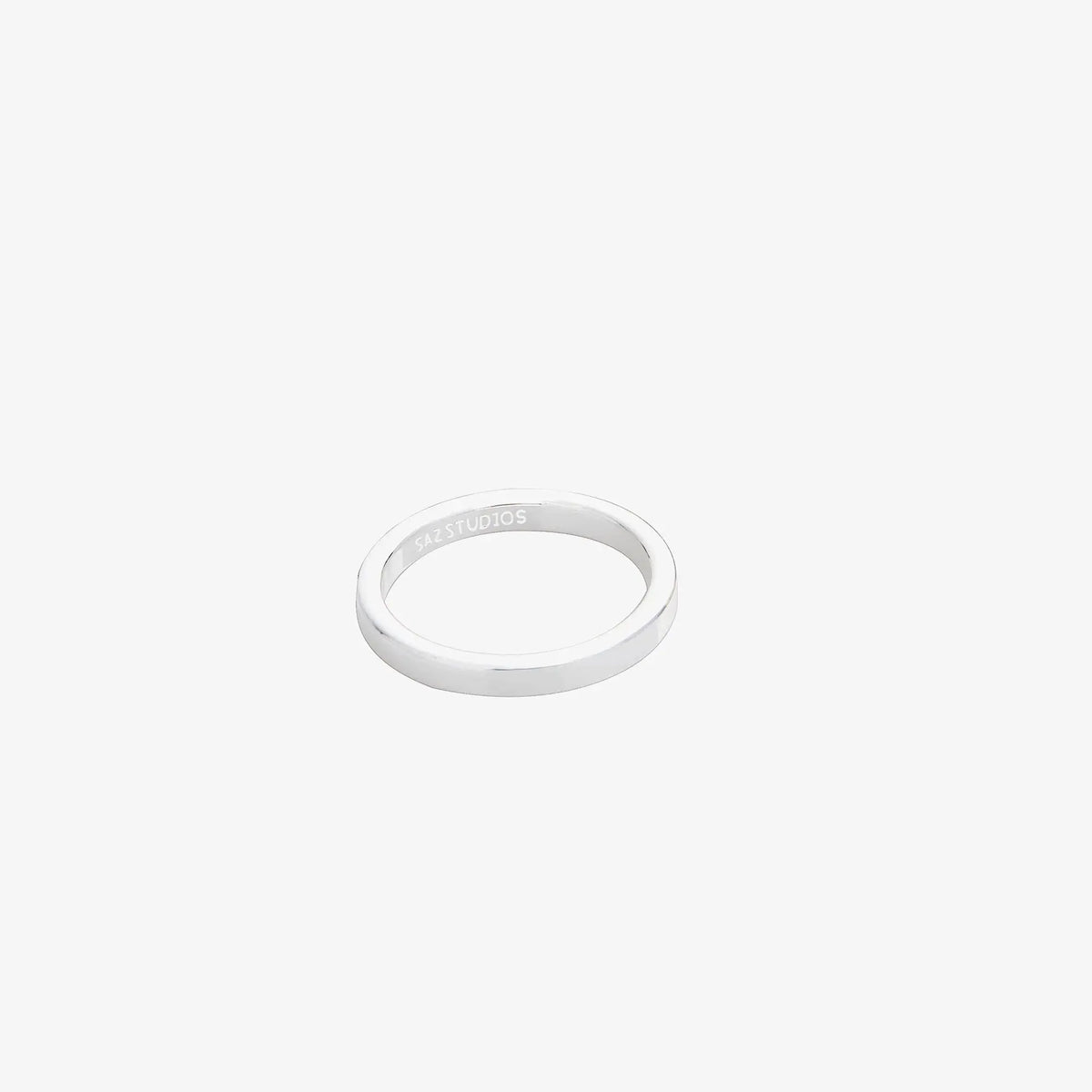 Mehal Rind Basic Glossy Metal Ring - ArtsKoreanMan