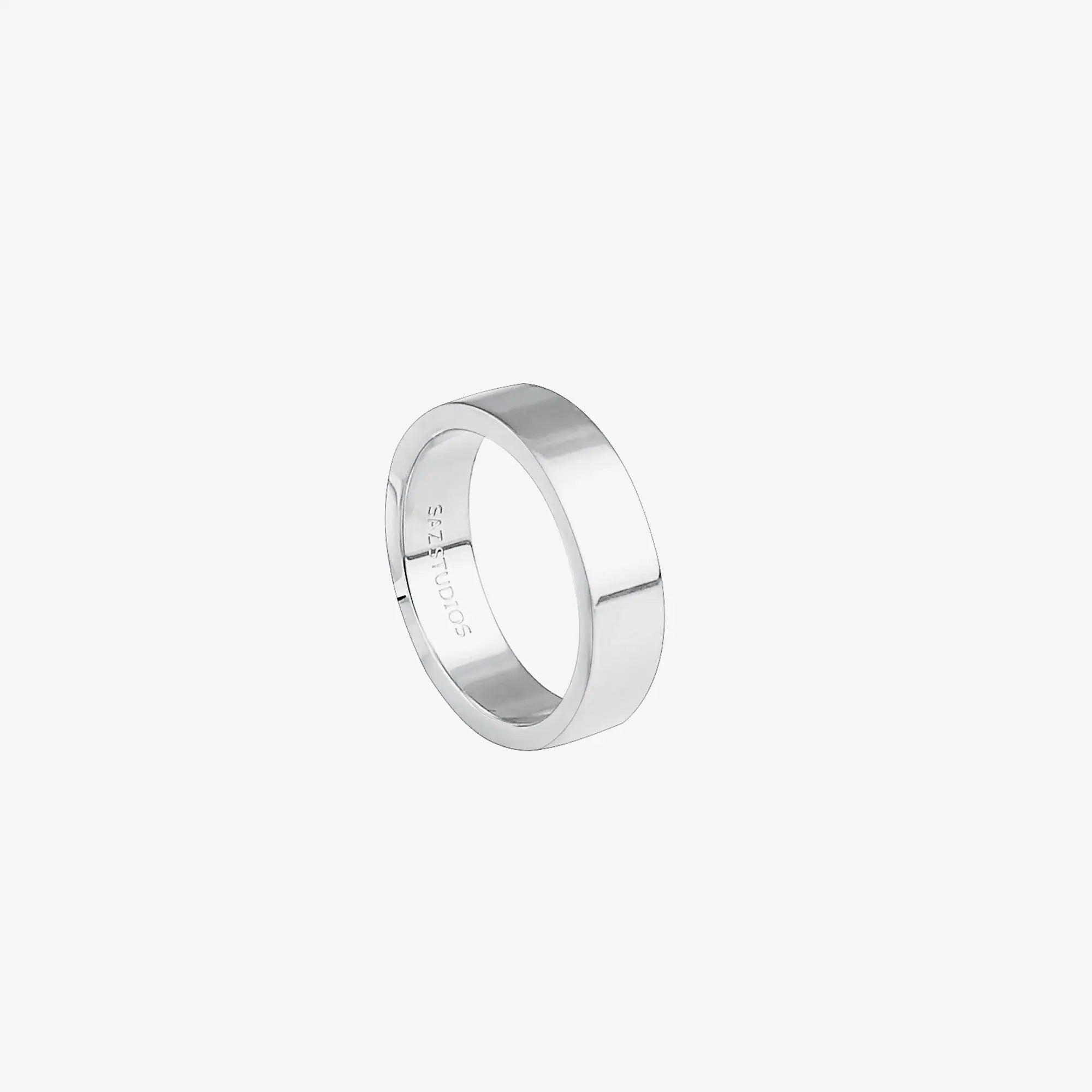 Mehal Rind Basic Glossy Metal Ring - ArtsKoreanMan