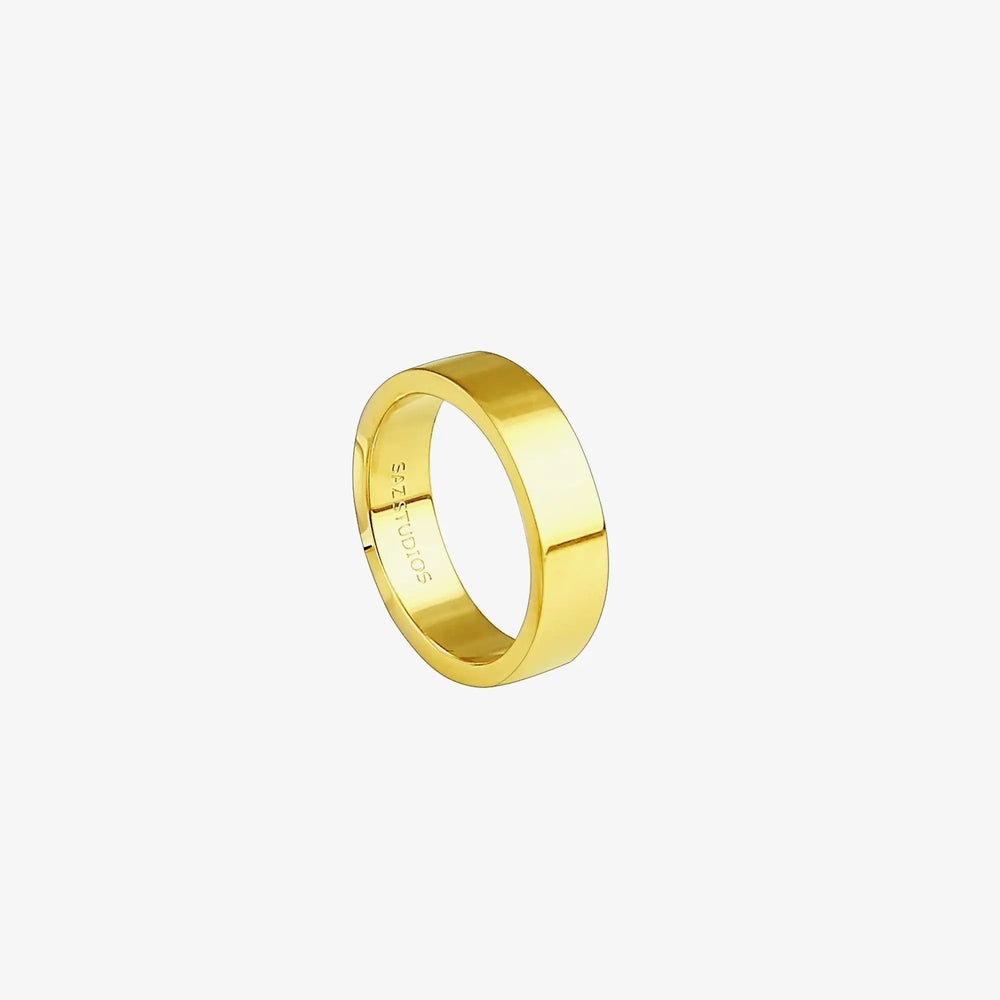 Basic Glossy Metal Ring ArtsKoreanMan