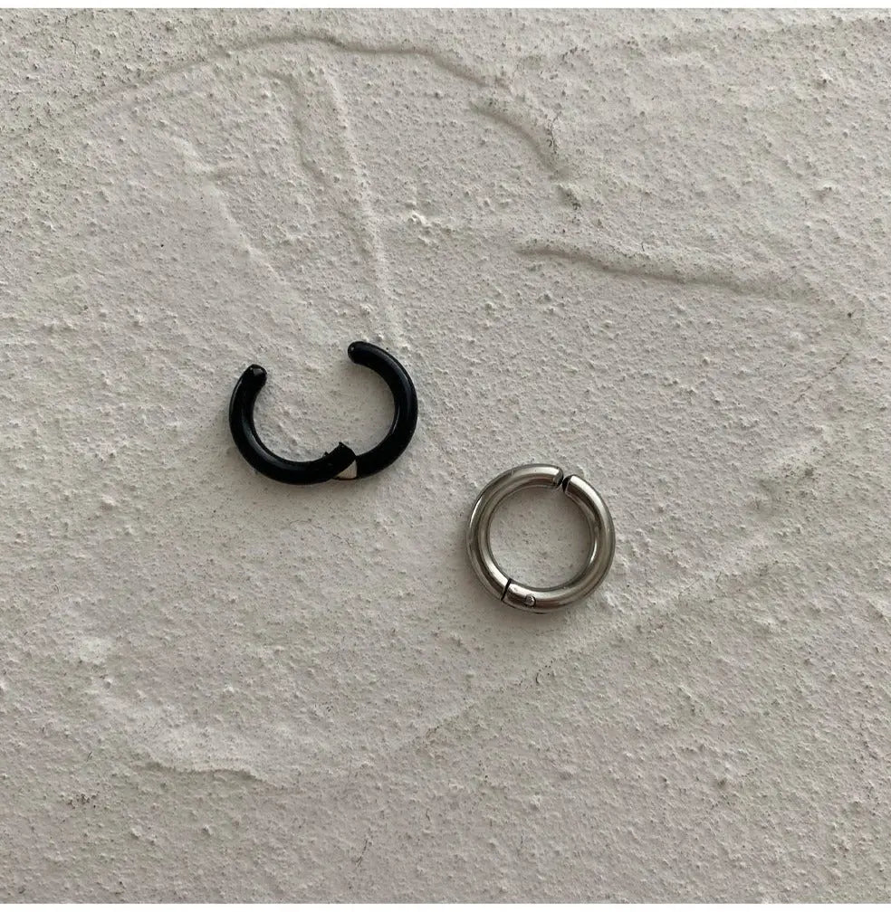 Basic Hoop Earring Clip ArtsKoreanMan