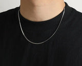 Basic Snake Bone Chain ArtsKoreanMan