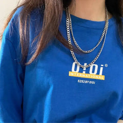 Basic Titanium Steel Necklace ArtsKoreanMan