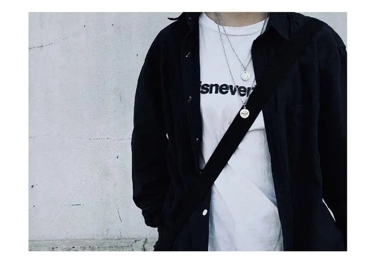 Bear Medal Pendant Necklace ArtsKoreanMan