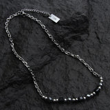 Black Beads Necklace ArtsKoreanMan