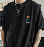 Black Cross Pendant Necklace ArtsKoreanMan