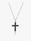 Black Cross Pendant Necklace ArtsKoreanMan