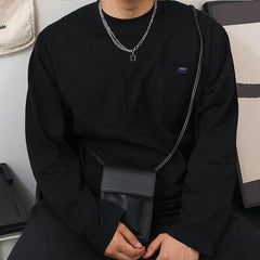 Black Gem Necklace ArtsKoreanMan