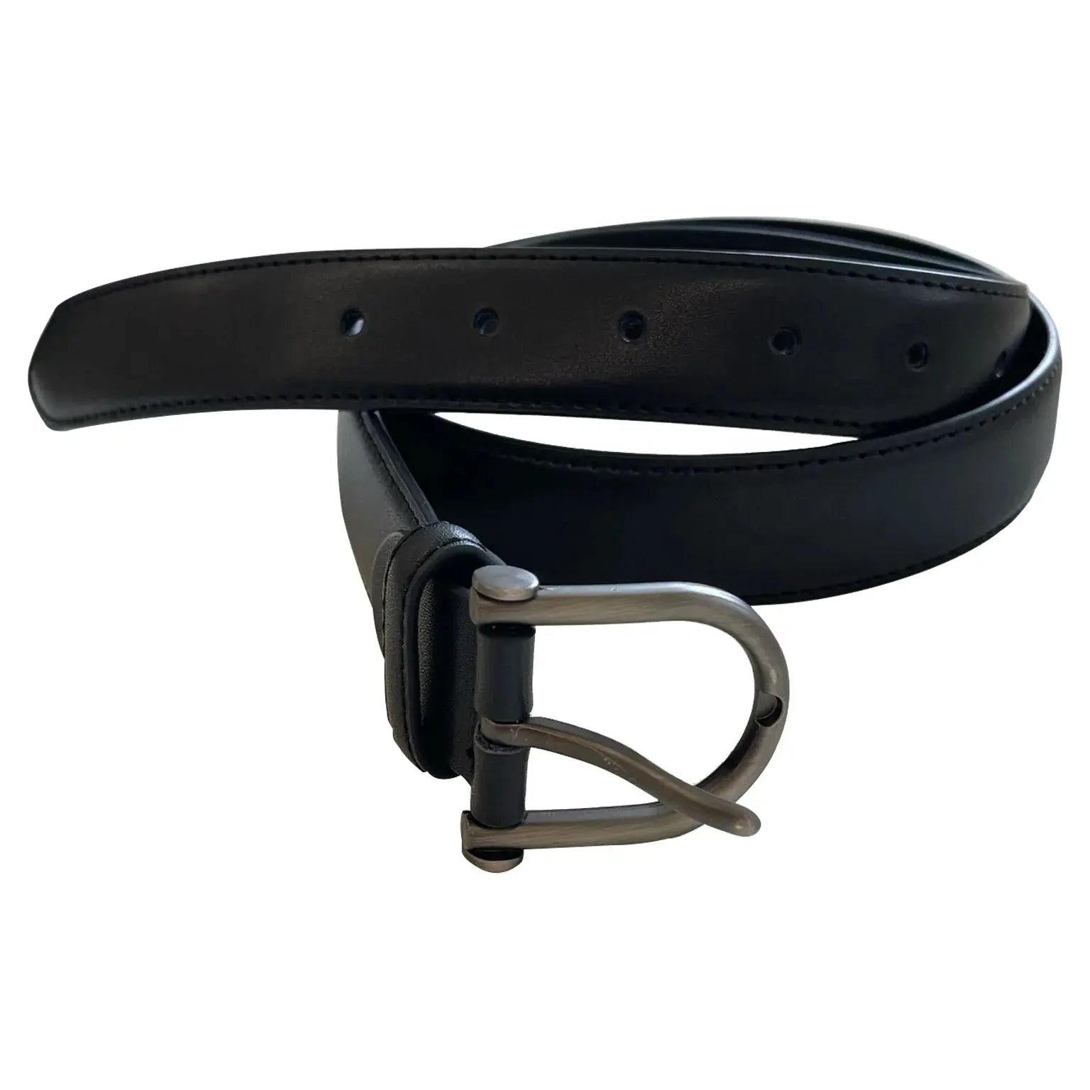 Black Leather Belt ArtsKoreanMan