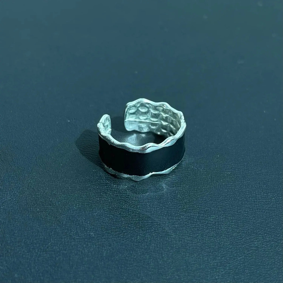 Black Open Ring ArtsKoreanMan