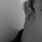Black Ring Earrings