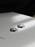 Black Ring Earrings ArtsKoreanMan