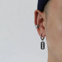 Blade Design Earrings ArtsKoreanMan