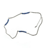 Blue Bead Stitching Necklace ArtsKoreanMan