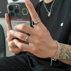 Blue Zircon Ring ArtsKoreanMan