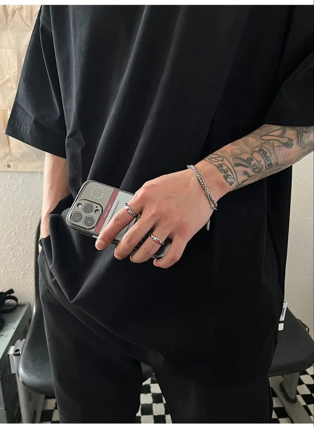 Blue Zircon Ring ArtsKoreanMan