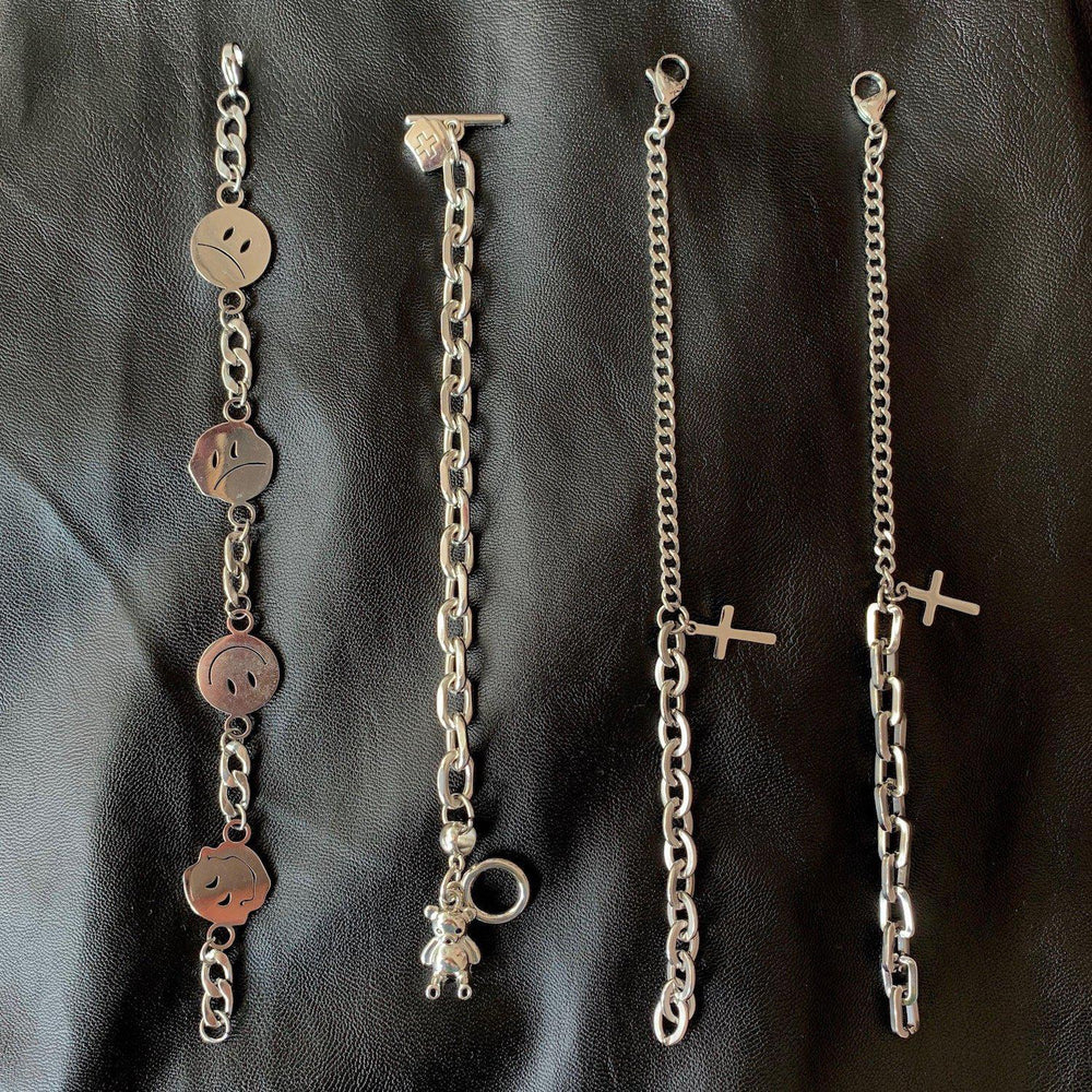 Metal Chain Bracelet ArtsKoreanMan