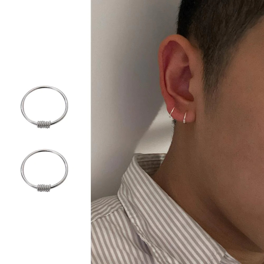 Buckle Circle Earrings