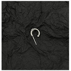 Buckle Design Hoop Earrings ArtsKoreanMan