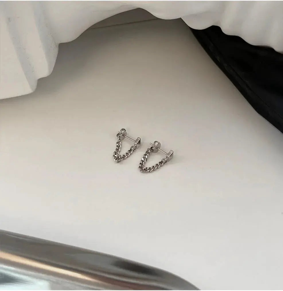 Chain Earrings ArtsKoreanMan