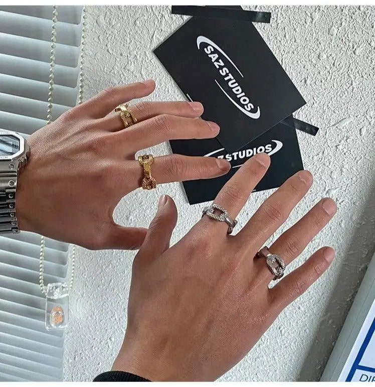 Chain Stitching Ring ArtsKoreanMan