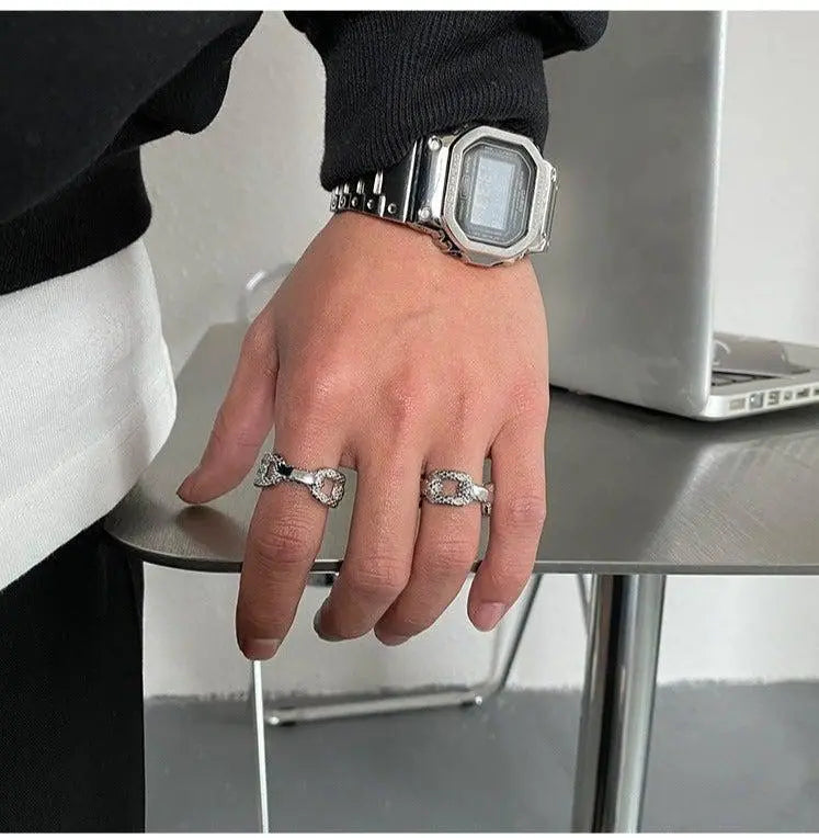 Chain Stitching Ring ArtsKoreanMan