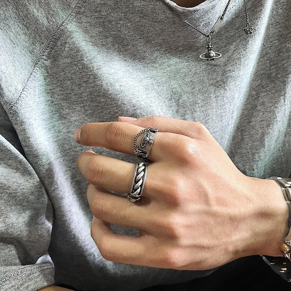 Men Chain Design Ring | SHEIN IN