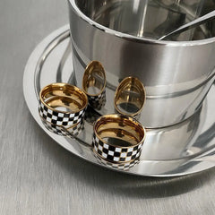 Checkerboard Ring ArtsKoreanMan