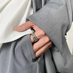 Checkerboard Ring ArtsKoreanMan