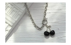 Cherry Pendant Necklace ArtsKoreanMan