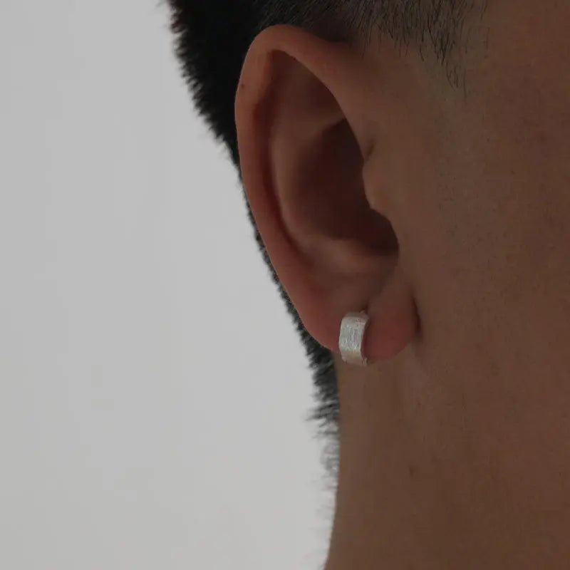 Chunky Hoop Earrings ArtsKoreanMan