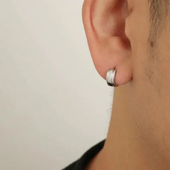 Chunky Hoop Earrings ArtsKoreanMan