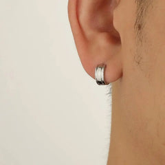 Chunky Hoop Earrings ArtsKoreanMan