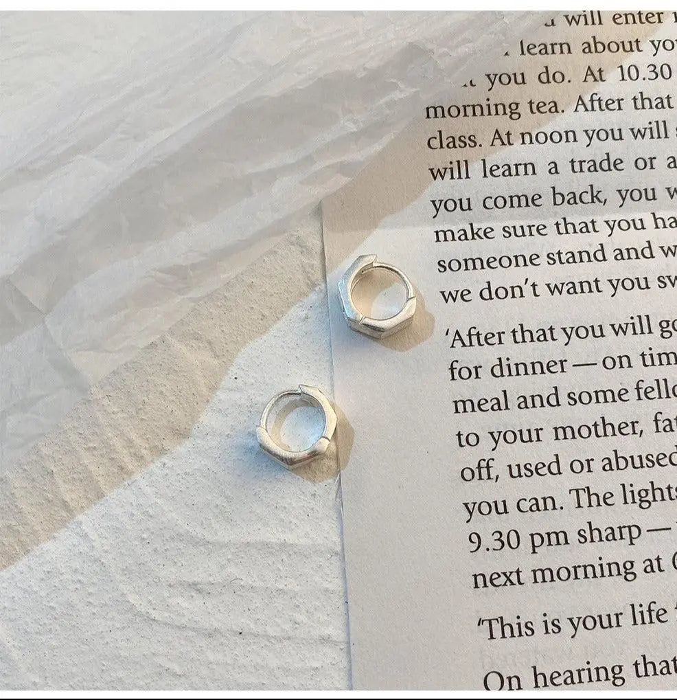 Chunky Hoop Earrings ArtsKoreanMan