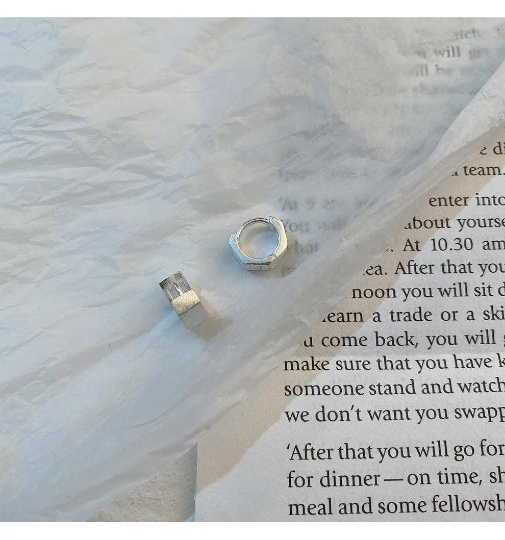 Chunky Hoop Earrings ArtsKoreanMan