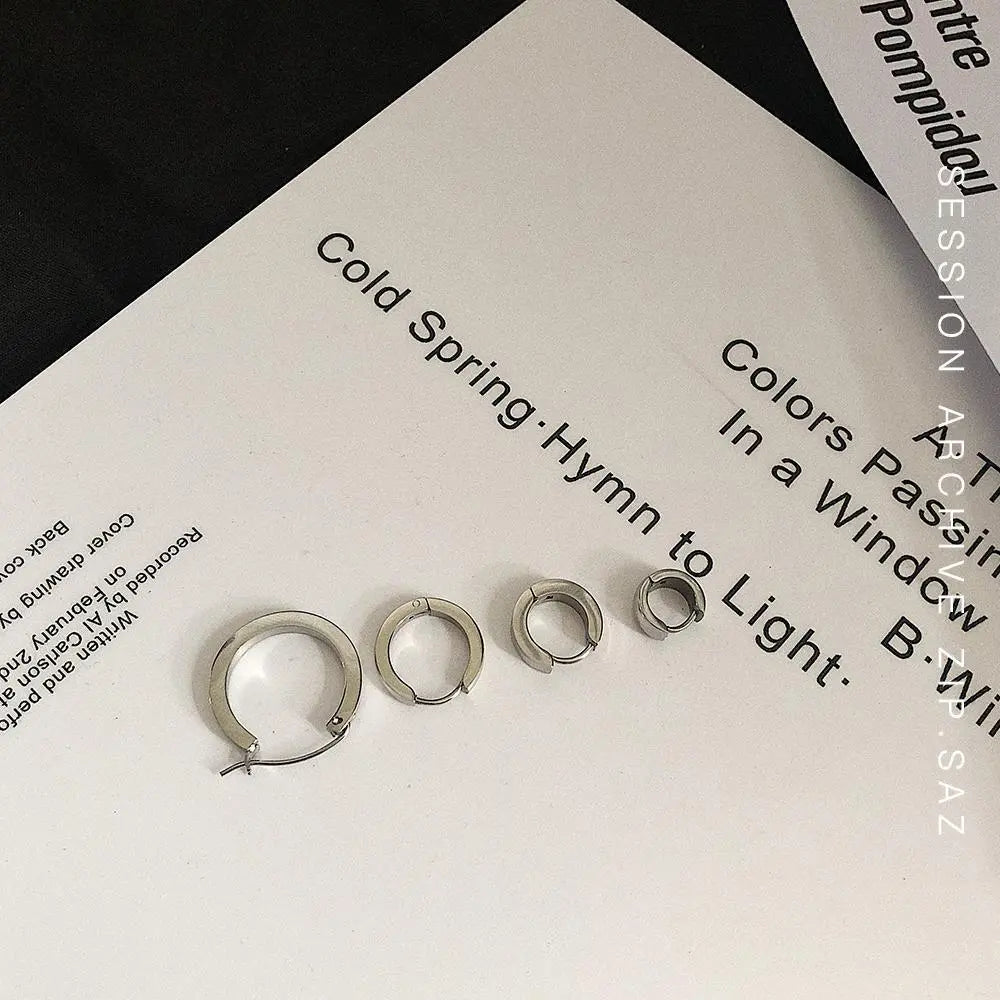 Circle Ring Earrings ArtsKoreanMan