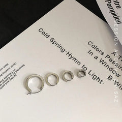 Circle Ring Earrings ArtsKoreanMan