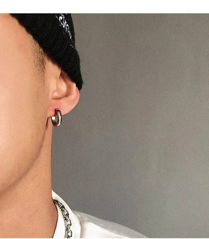 Circle Ring Earrings ArtsKoreanMan