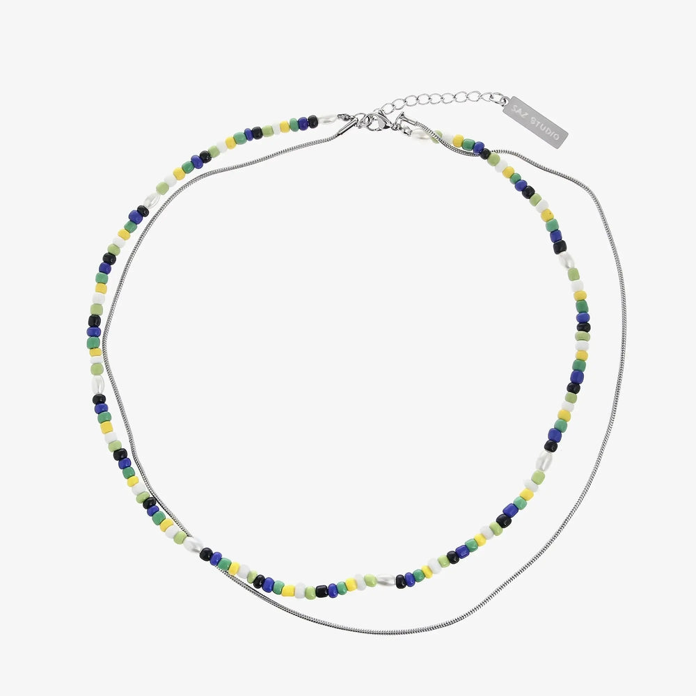 Color Bead Necklace ArtsKoreanMan