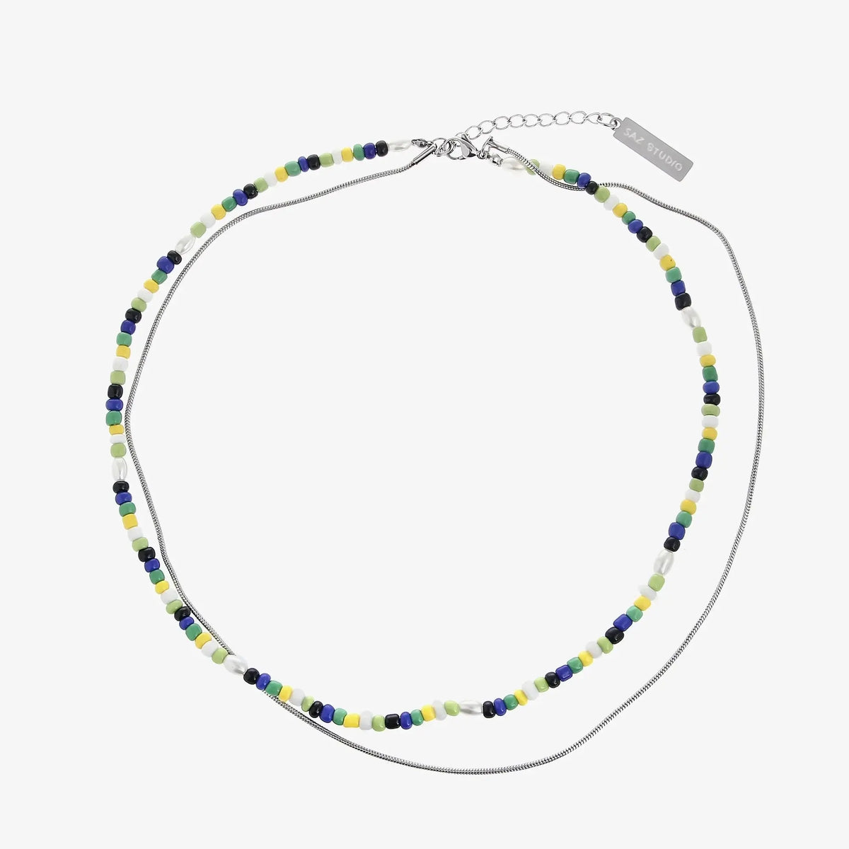 Color Bead Necklace ArtsKoreanMan