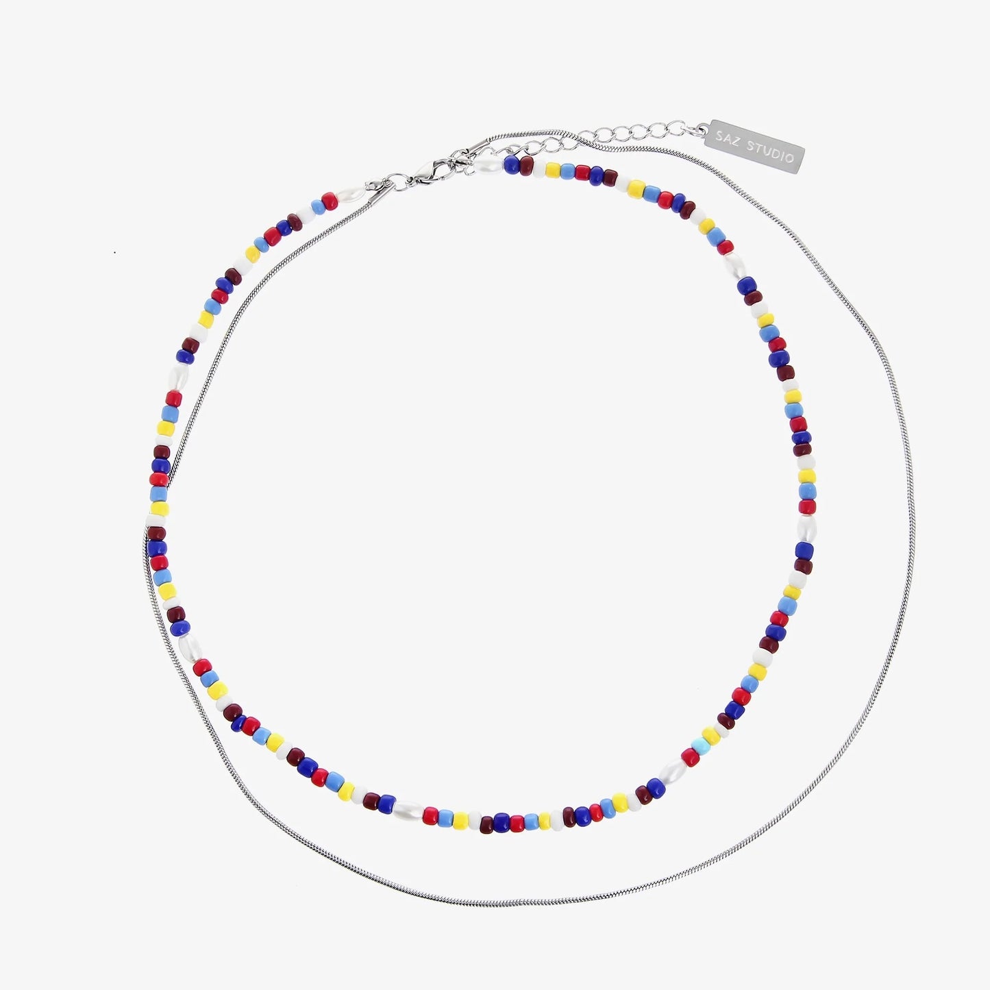 Color Bead Necklace