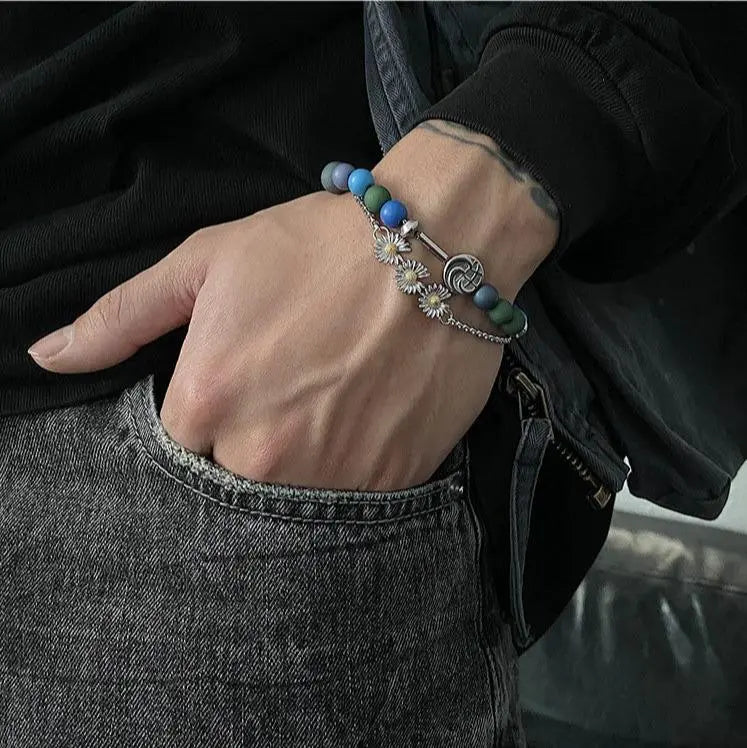 Color Bead Stitching Bracelet ArtsKoreanMan