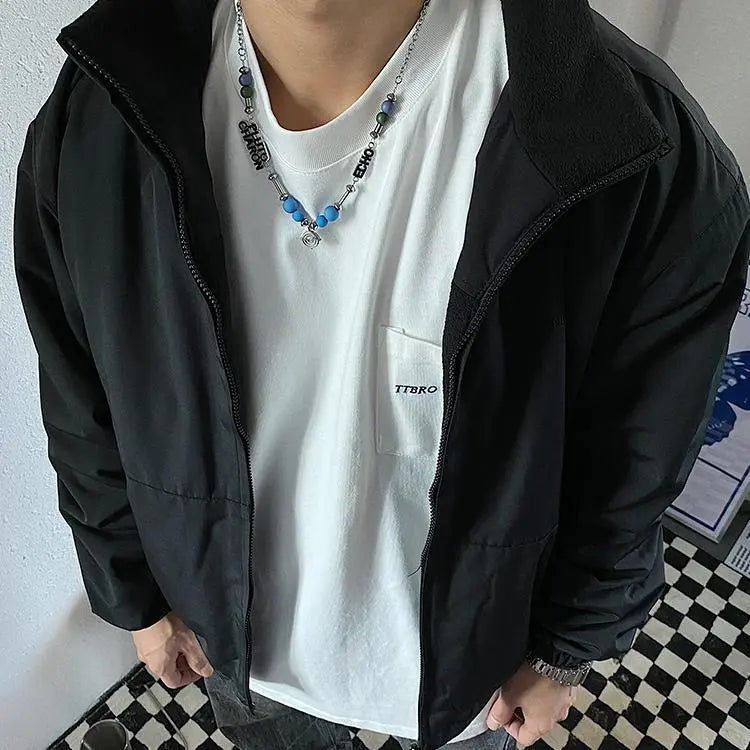 Color Beaded Stitching Necklace ArtsKoreanMan