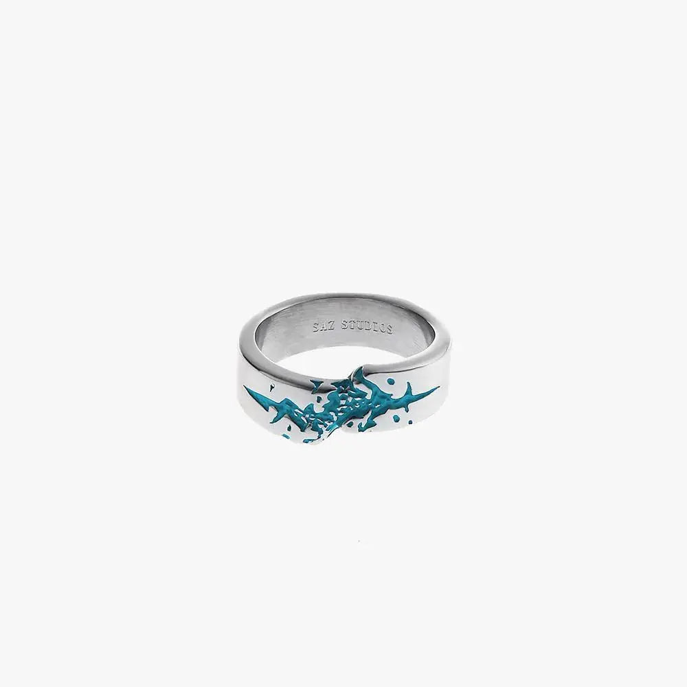 Color Irregular Ring ArtsKoreanMan