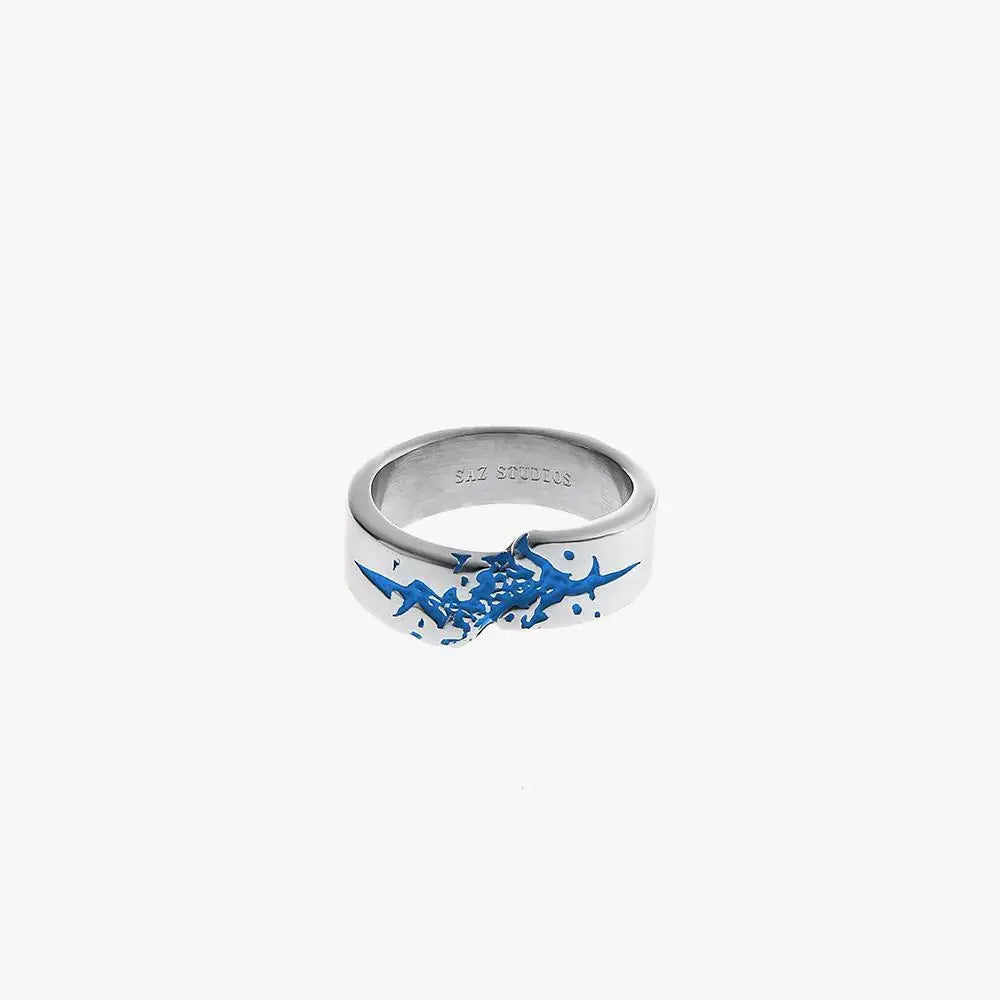 Color Irregular Ring ArtsKoreanMan